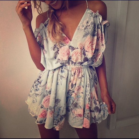 Other - Boho Diamond Romper